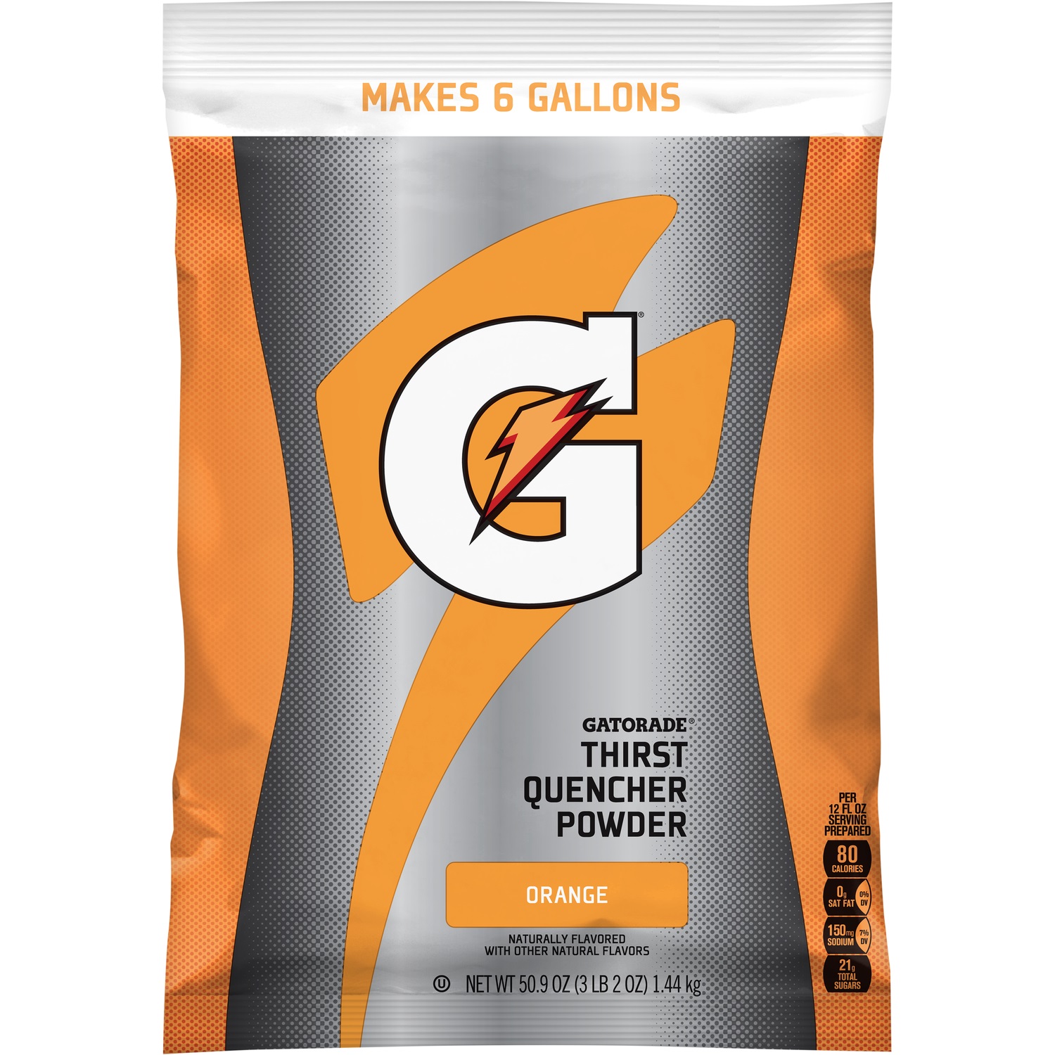 GATORADE, INSTANT POWDER, ORANGE, 32/PACK - Powder Mix